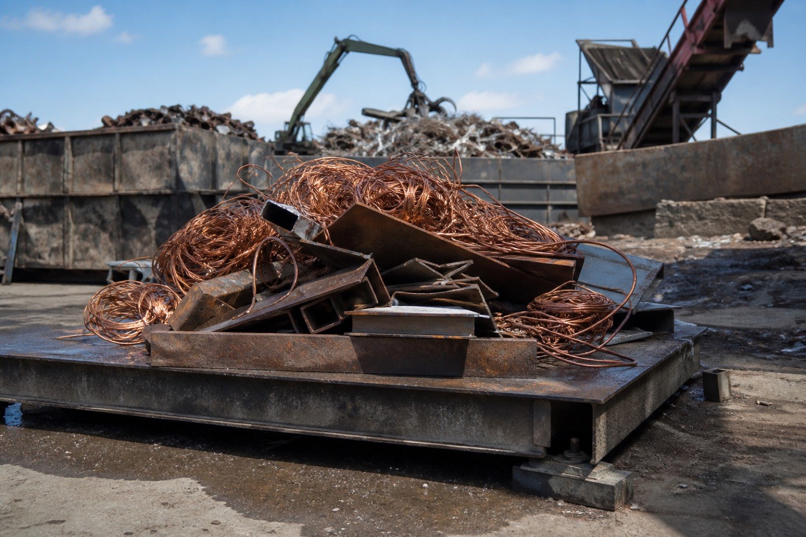 Scrap weighment